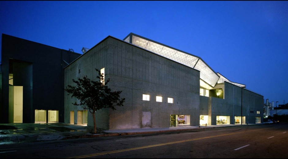 Art Center's south campus, a Daly-Genik renovation of a former supersonic jet testing facility.
