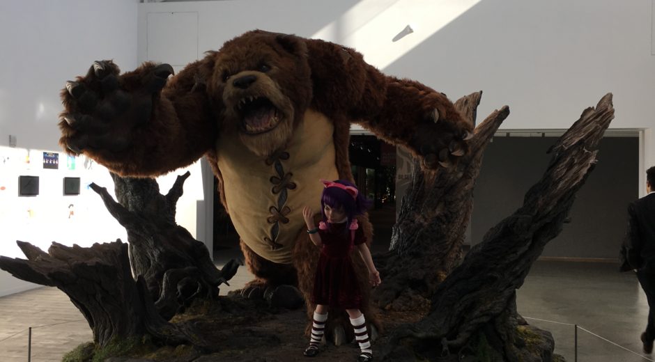 Annie & Tibbers at human scale. Photo by Sally Liu